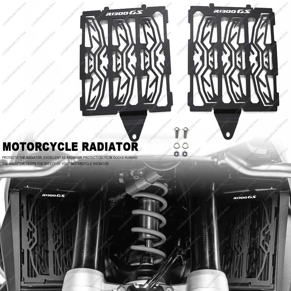 

CNC Motorcycle Radiator Grille Guard Cover Protector Anti-Collision Water Tank Protection Net for R1300GS R 1300GS ADV 2023 2024