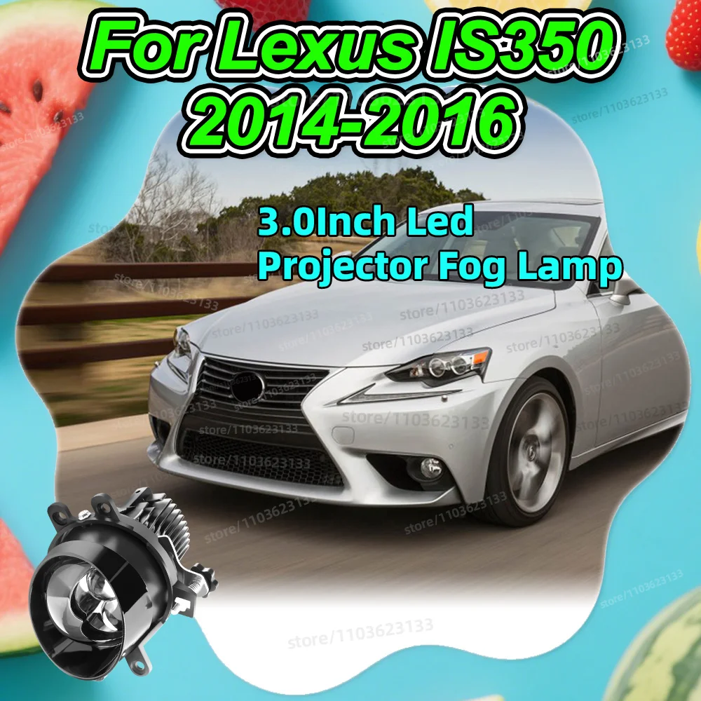 

3-дюймовые двусветодиодные противотуманные фары Canbus Spotlight для Lexus IS350 2014 2015 2016