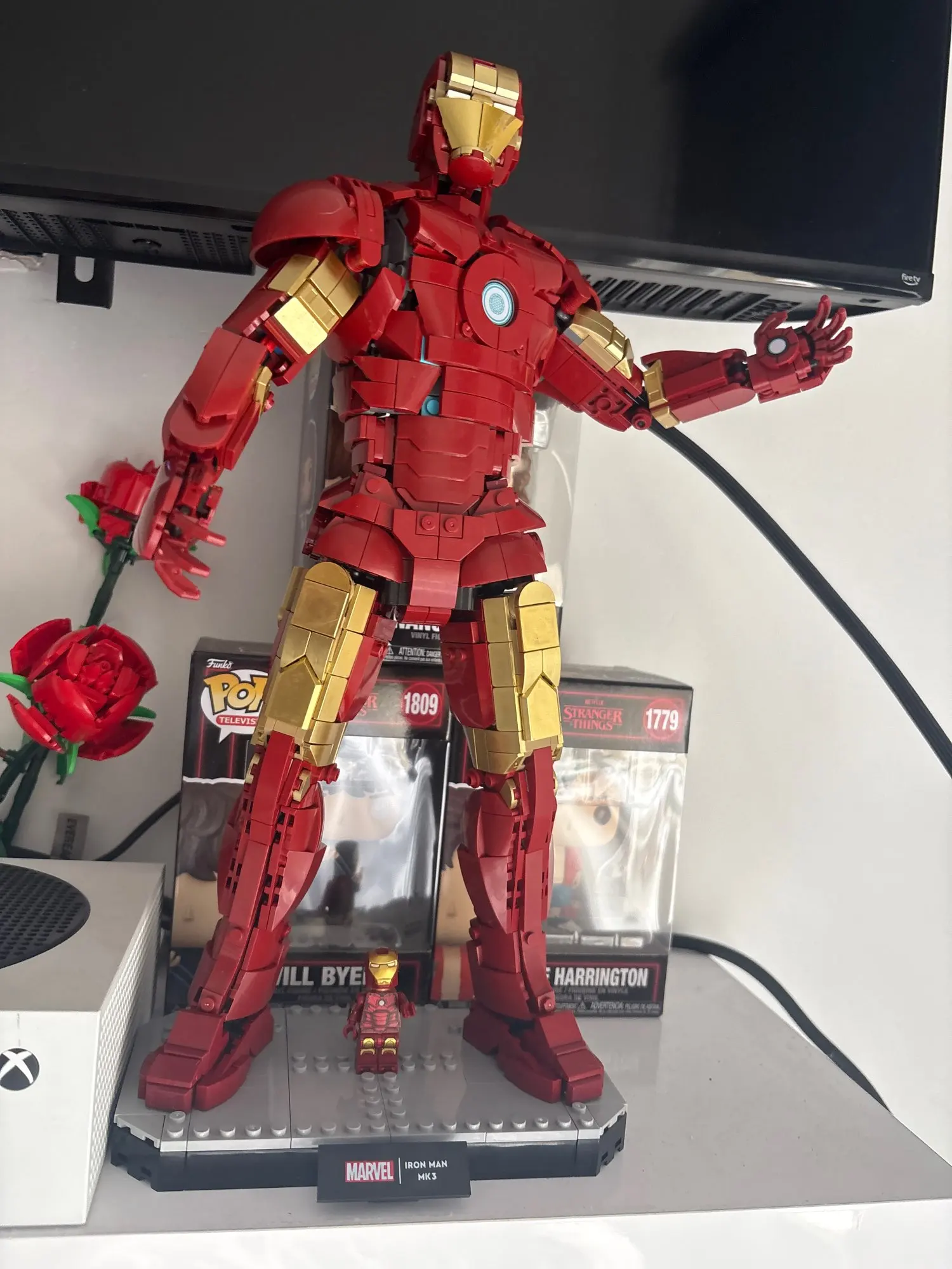 2026 New Mark 3 Collector Edition Mecha Building Blocks Set Adult Gift Collectible Decoration Model 1297pcs photo review