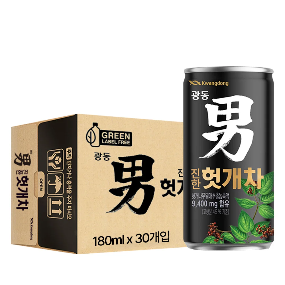 Kwangdong Oriental raisin tea 180ml x 30 Can (consumption-due 2025-05-29)