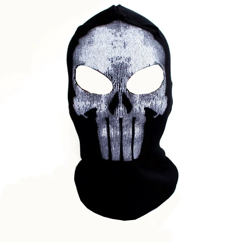 Unisex Ghost Print Stocking Balaclava Mask Game Call Of Duty MWII 2022 COD Ghost Simon Hood Mask