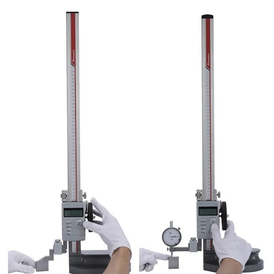 High Precision Stainless Steel Digital Height Vernier Caliper Electronic Height Gauge Measuring Tool Lcd Display