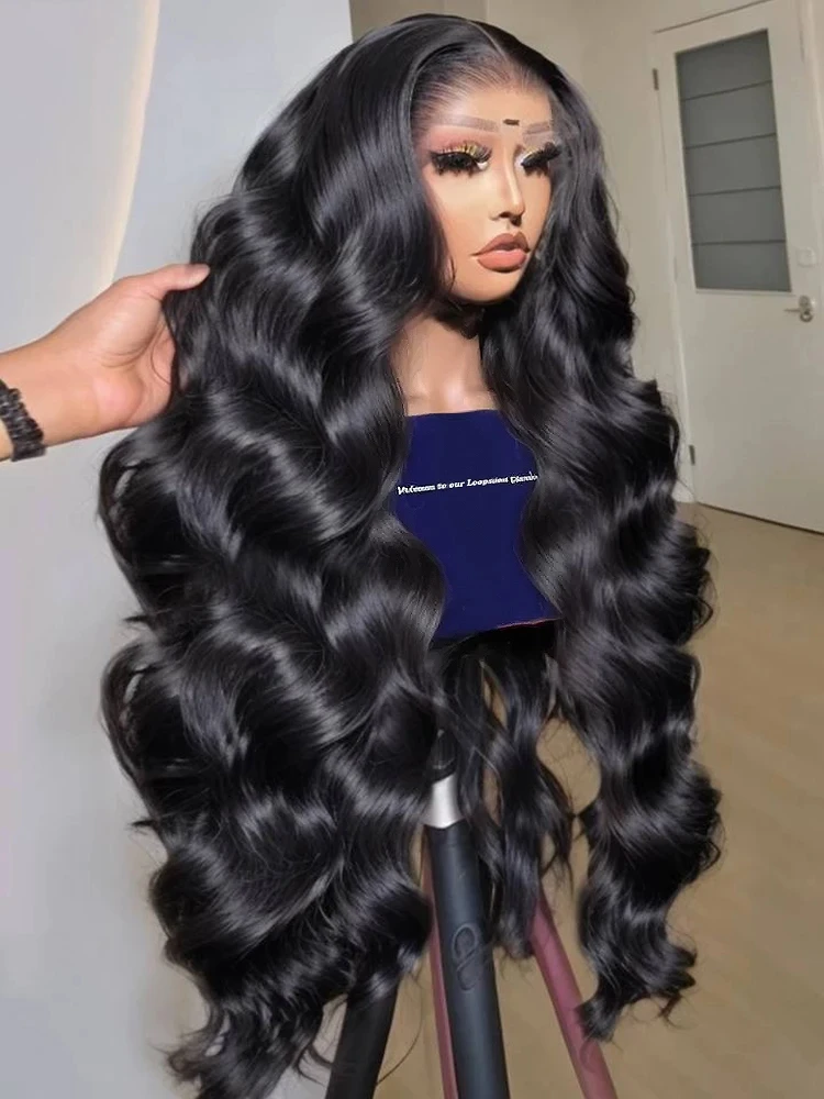 

Mossily HD 250% 13x6 HD Lace Front Human Hair Wigs 30 Inch Body Wave 5x5 Closure Peruvian Remy 13x4 Lace Frontal Wig Water Wave