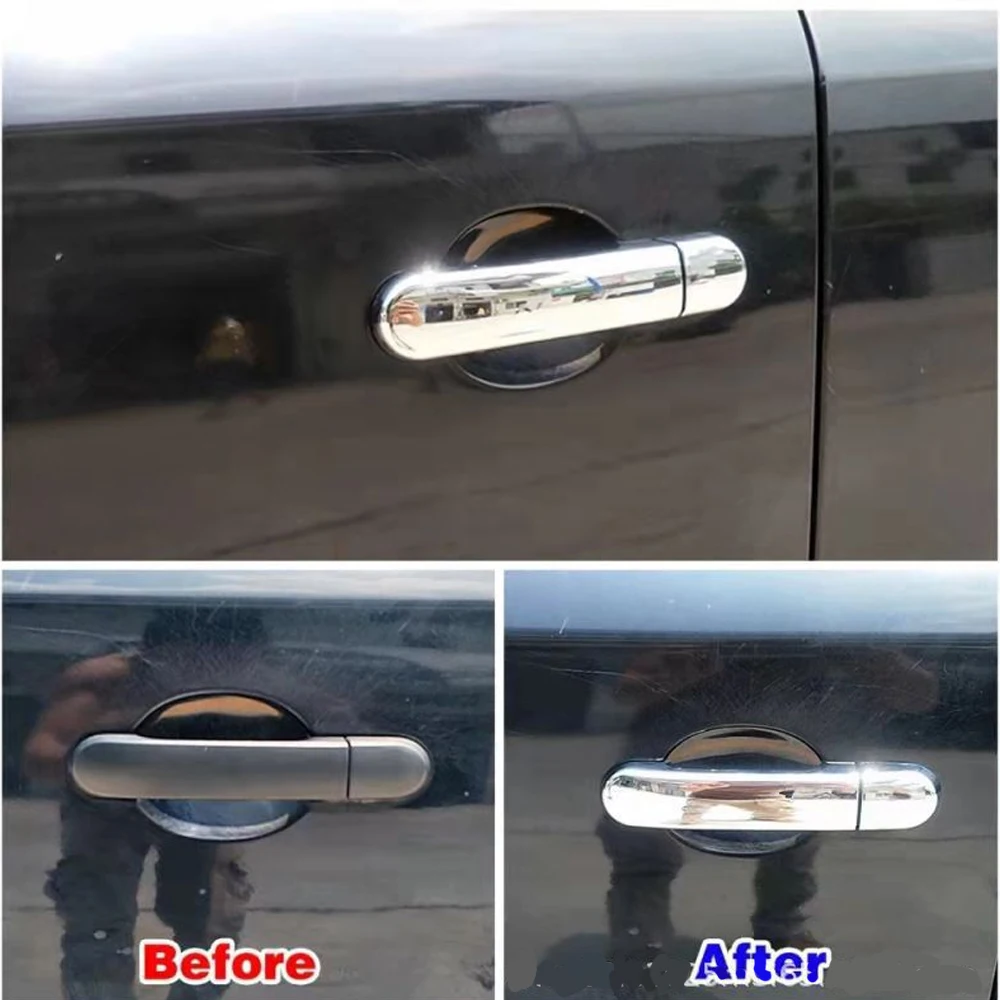 غطاء مقبض باب لملصقات ألميرا المشمسة nlatio Versa V-Drive 17 لزينة نيسان من ألياف الكربون إكسسوارات خدش سوداء 2012 2013 2014 2015 2016 2017 2018 #5