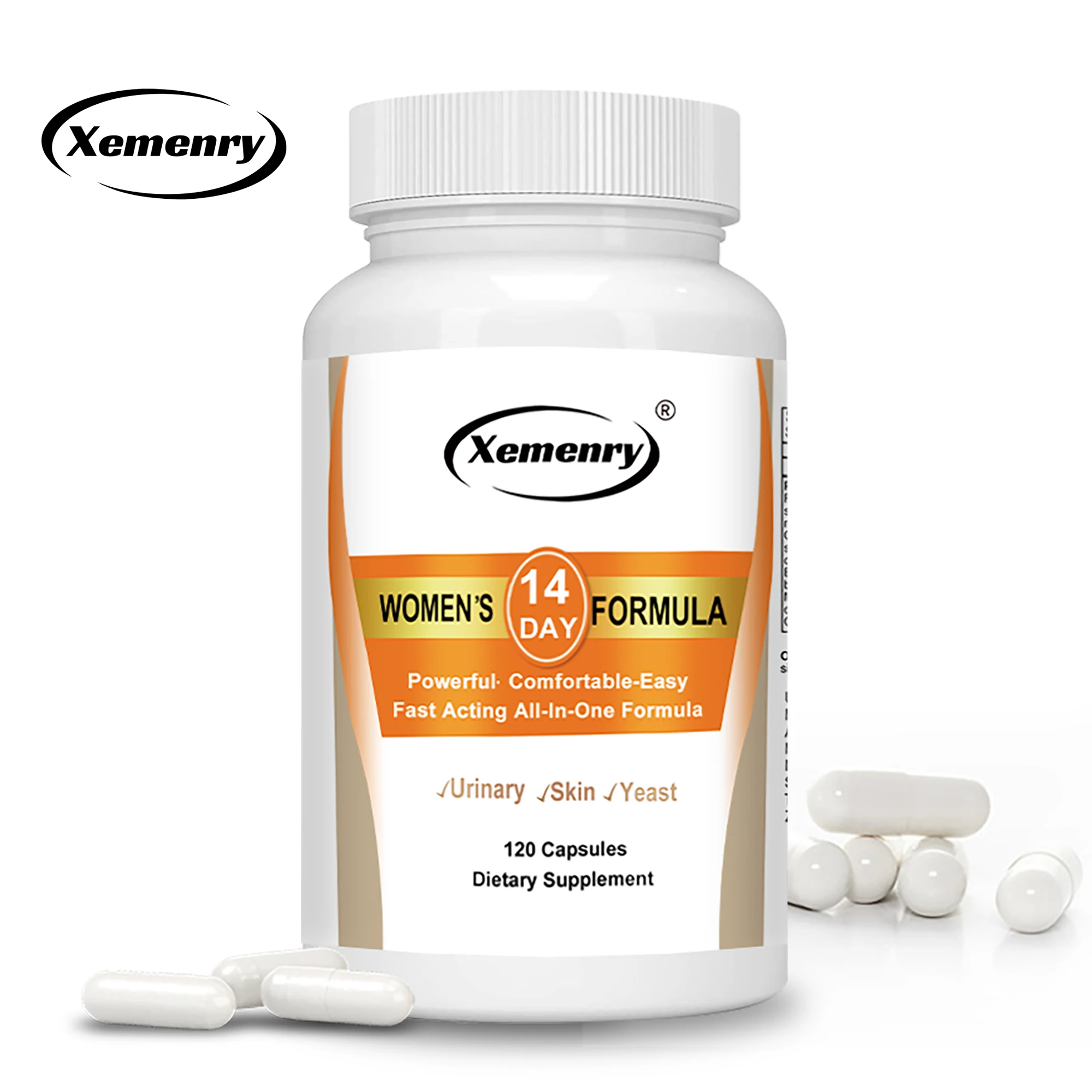 Women's 14-Day Quick Cleansing - Supports Liver, Urinary Tract, Kidneys, Digestive System, Stomach Cleansing - 120 Capsules