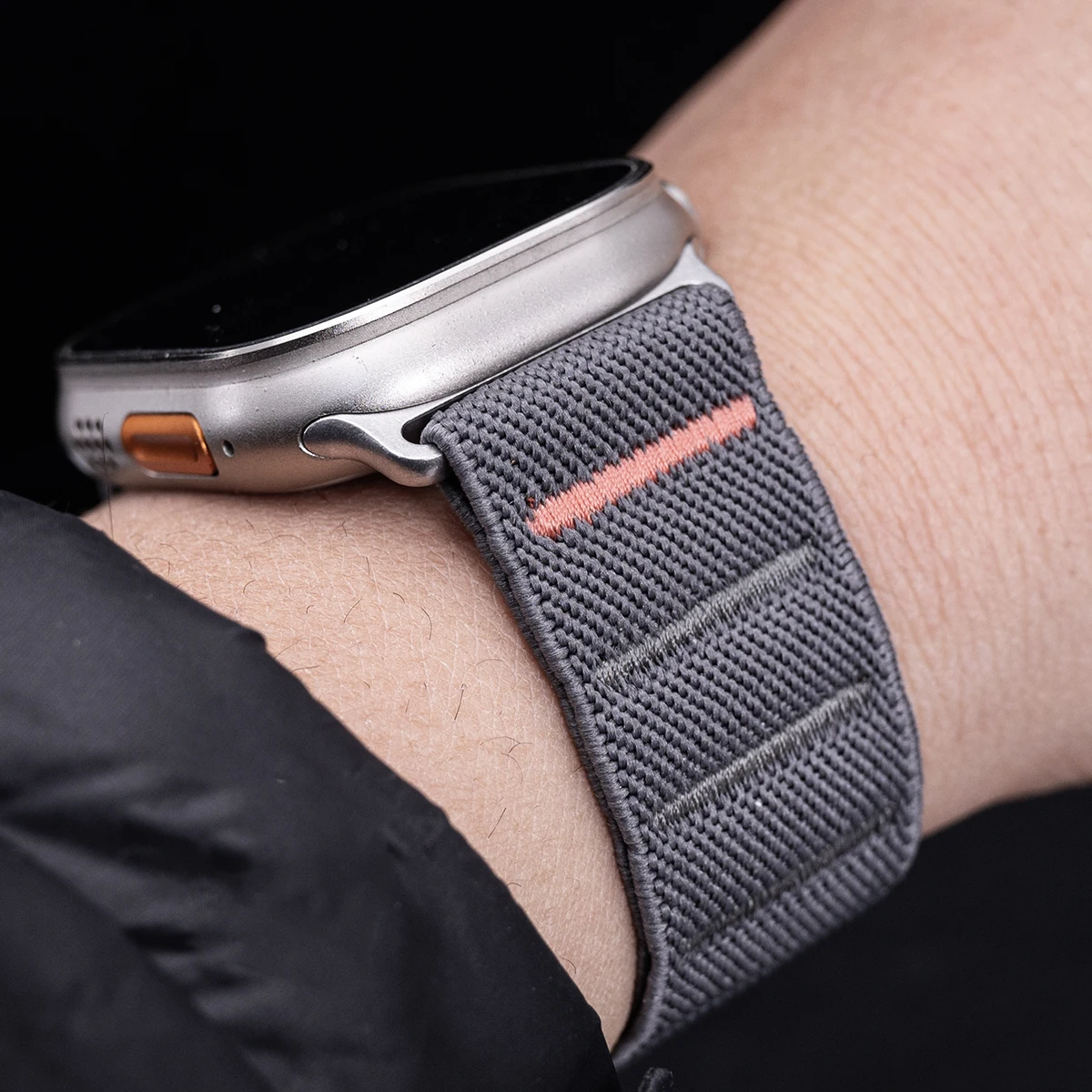 Sports Nylon Strap For Apple Watch Band 11/10/9/8/7/SE 38/40/41/42(S10/S11)mm Replacement Bracelet