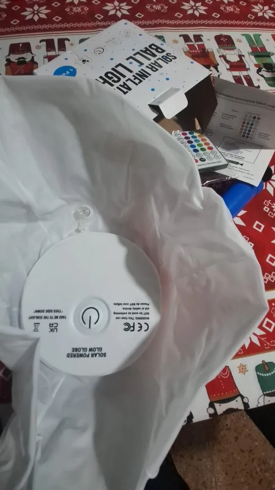 Boule lumineuse multicolore étanche et flottante pour piscine ou bassin