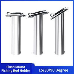 Alastin Stainless Steel Fishing Rod Holder 15/ 30 /90 Degree Fishing Pole Stand High Quality For Marine Boat