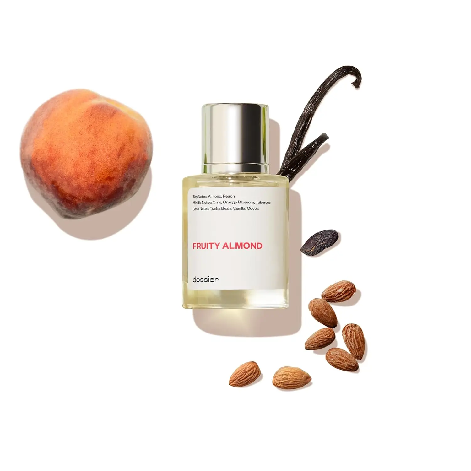

Dossier - Fruity Almond - Eau de Parfum - Perfume Luxury - Pure Infused - Paraben Free - Vegan - For Women - Fragrance 1.7 0z (S