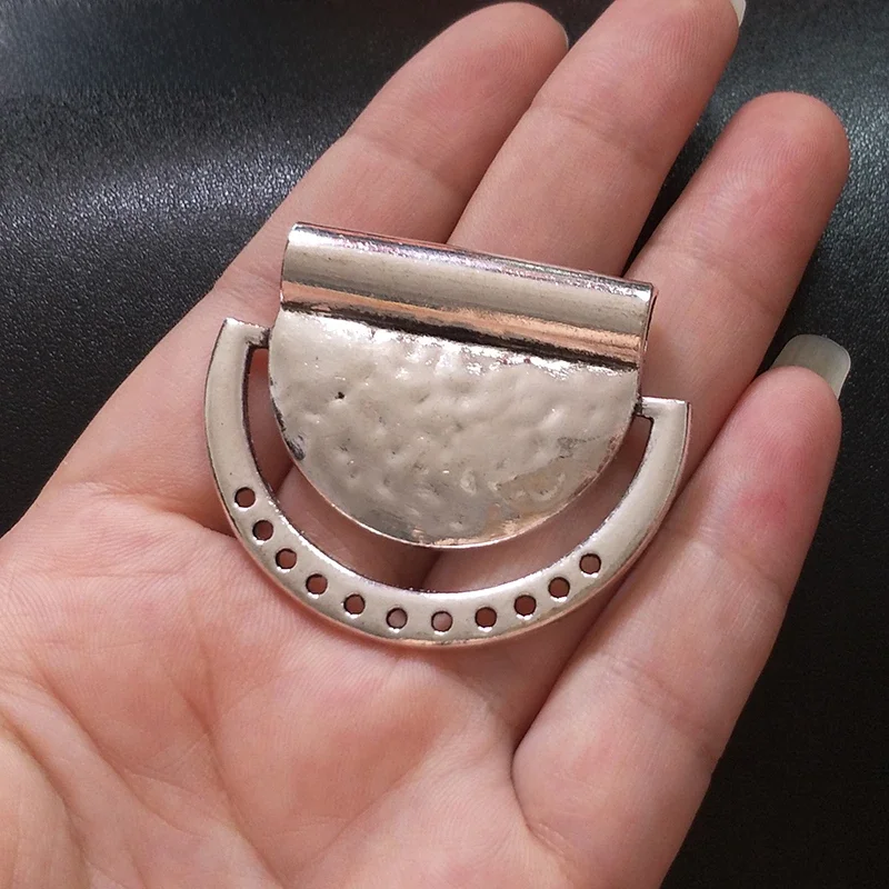 Nowa Moda 45MM 3 szt. Retro Ażurowe Zawieszki z Frędzlami ze Stopu Cynku do Samodzielnego Wyrobu Naszyjników, Łączniki, Charmsy, Materiały do Rękodzieła — zdjęcie 2