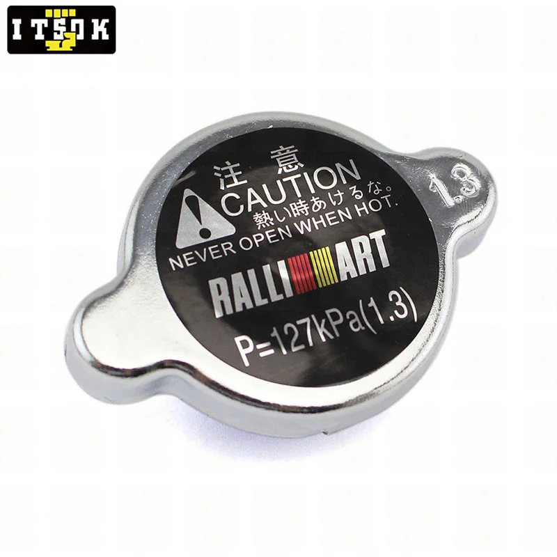 JDM High Pressure Ralliart Radiator Cap Car Water Tank Cover 1.3 Bar For MITSUBISHI Evo Diamante Outlander