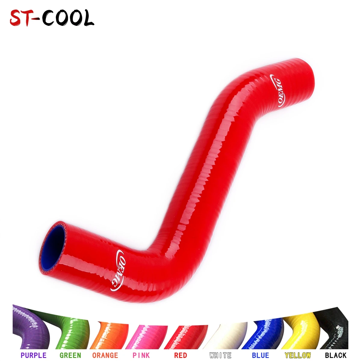 Dla Dodge Neon SRT4 SRT-4 2.4T 2003 2004 2005 Turbo High Temp Radiator Silicone Hoses Kit 2Pcs 10 Colors