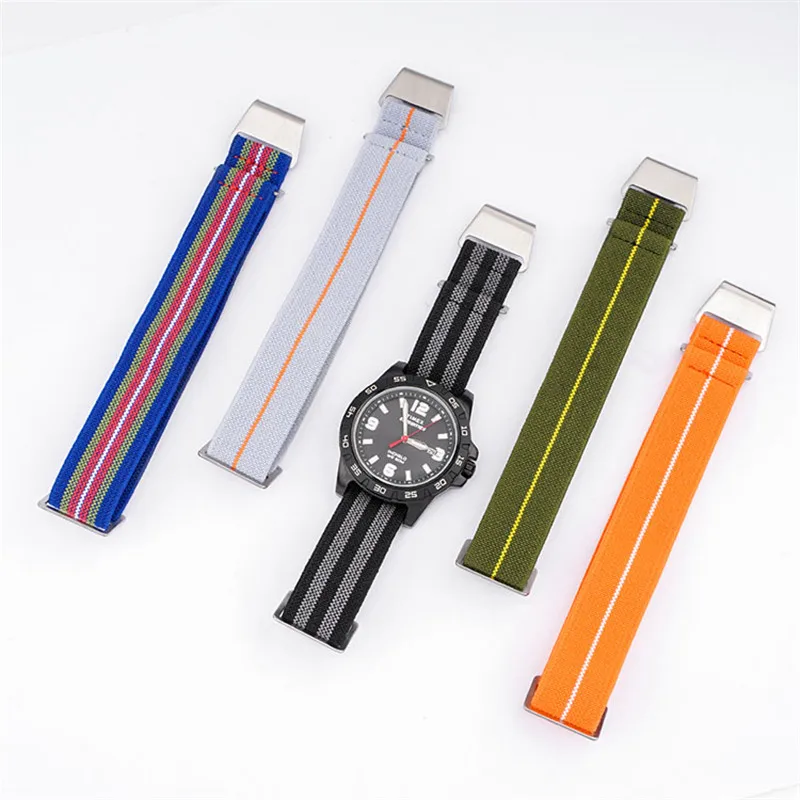 Parachute Elastic Nylon Strap 18/20/22/24mm Suitable for Tudor Ranger Princess Prince Series Outdoor Sports Watch Accessories