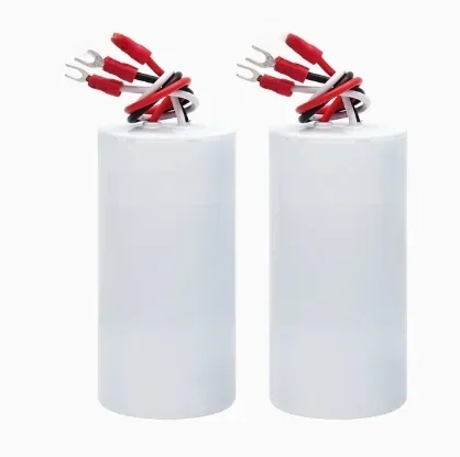 CBB60 34UF + 8UF trójprzewodowy podwójny kondensator 450V wciągnik elektryczny słup podnoszący silnik dźwigowy kondensator rozruchowy — zdjęcie produktu 2