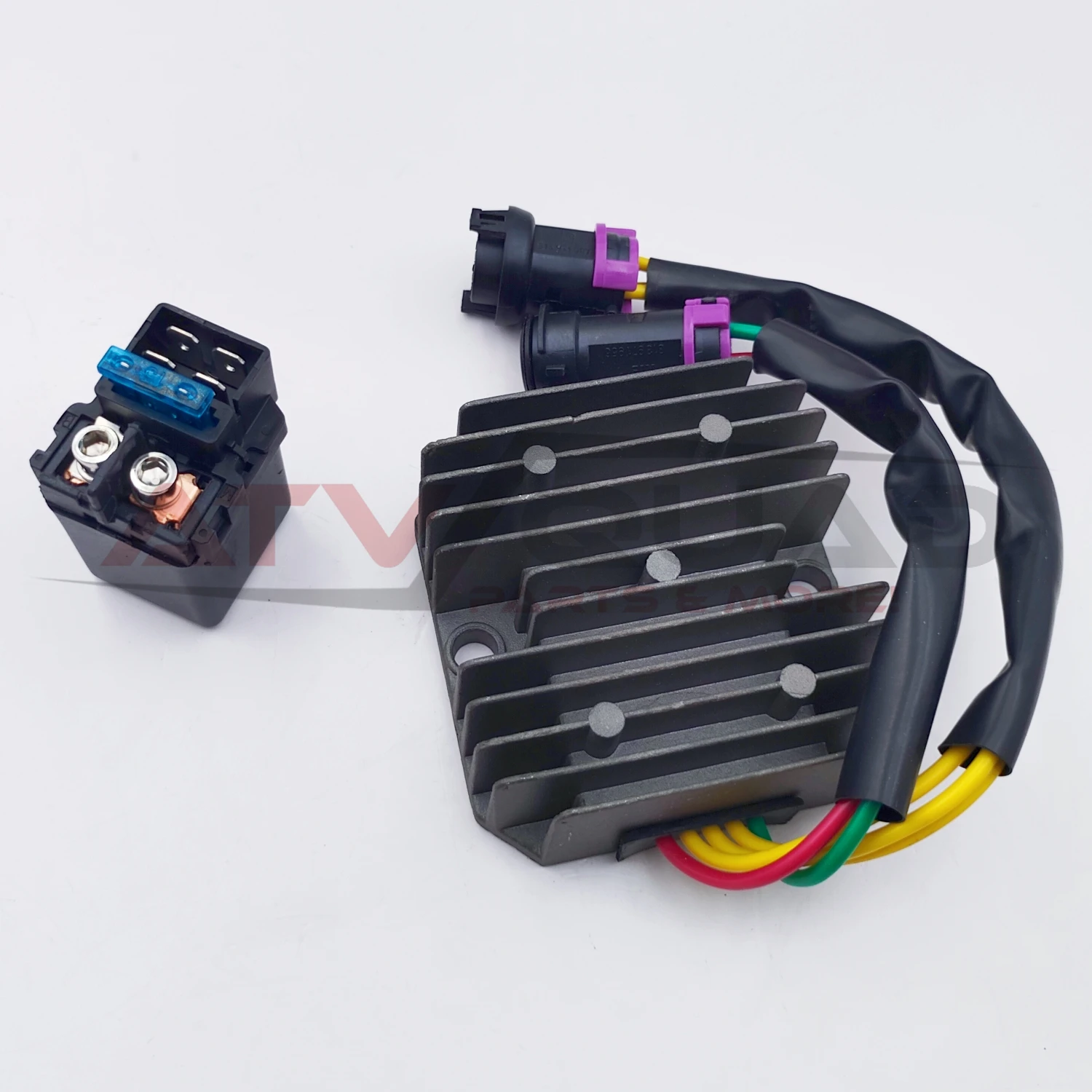 Regulator Rectifier Starter Relay for Stels 300B Buyang 300 Feishen FA-D300 H300 G300 5.3.01.0081 LU019140 5.3.01.0040 LU019191