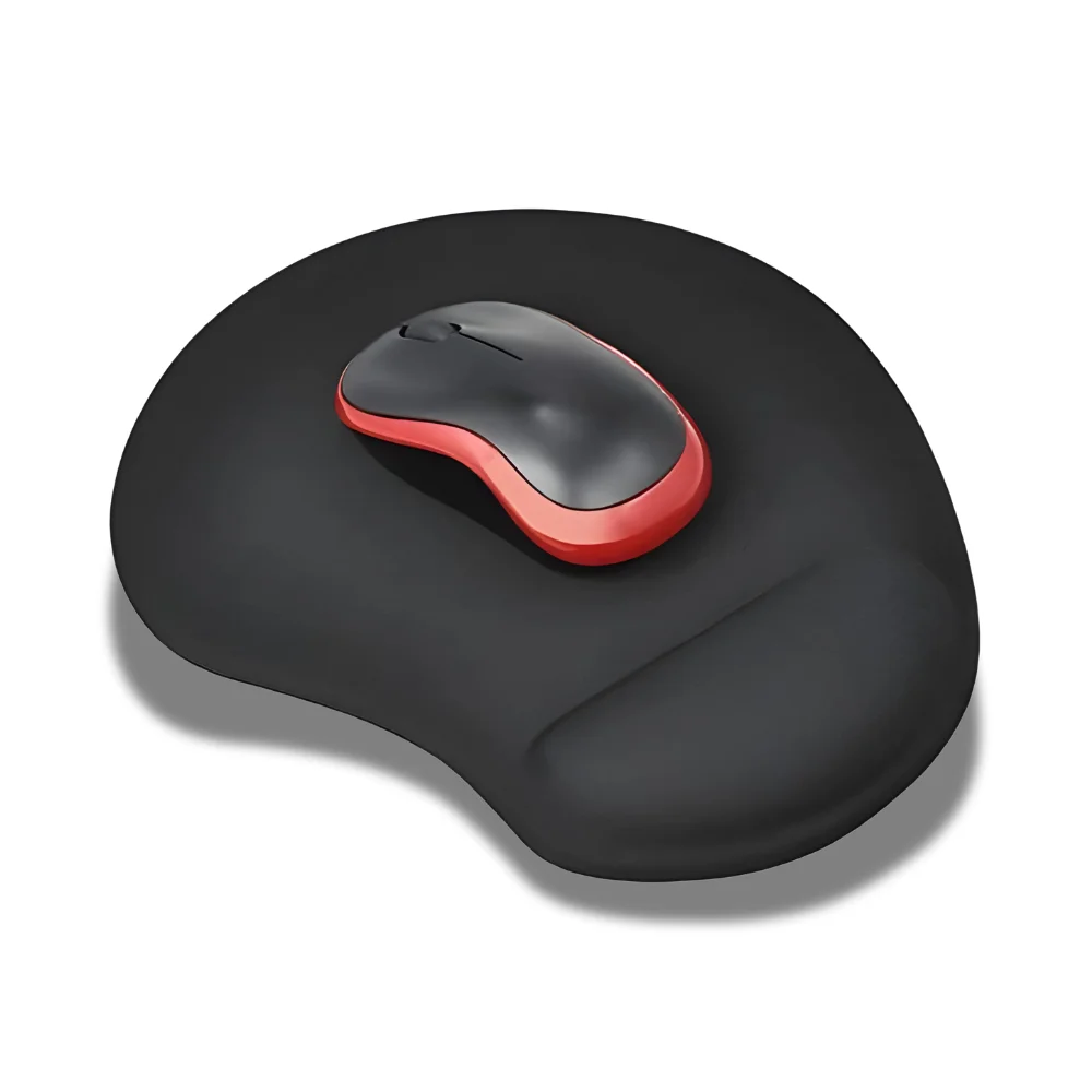 Mouse Pad com Apoio de Pulso em Gel – Conforto e Eficiência para Seu Trabalho no Computador