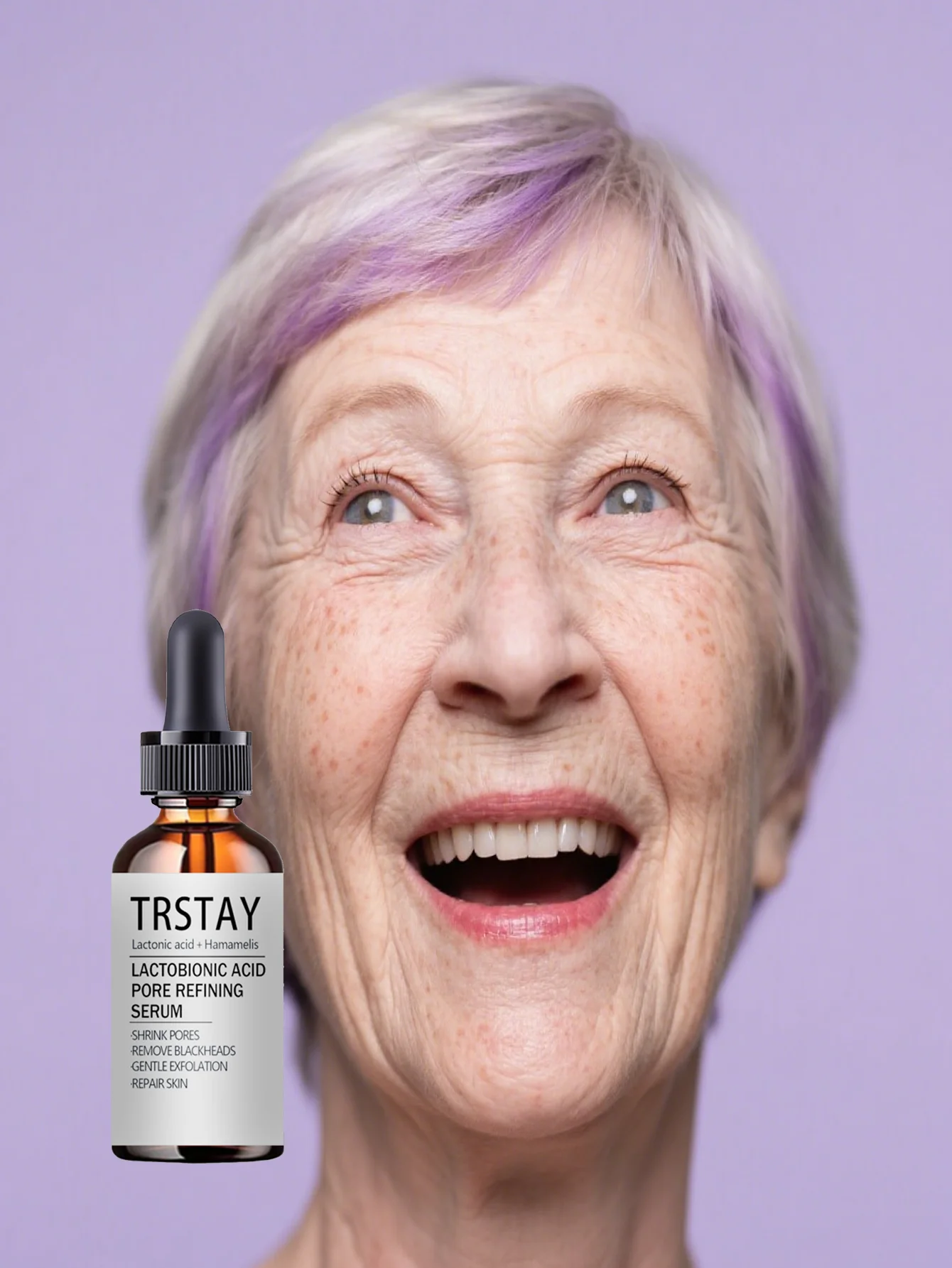 Moisturizing Anti Wrinkle Serum Tighten Pores Rejuvenate Skin for All Skin Types Youthful Glow Smooth Texture Advanced Formula D - Image 4