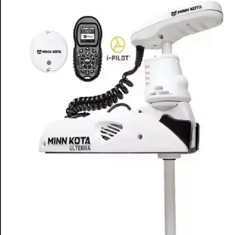 Brand New Original Minn Kota Riptide Ulterra 80 Trolling Motor Kit COMPLETO Non-touccato Sigillato Industriale Strumento Mano FAI DA TE OEM