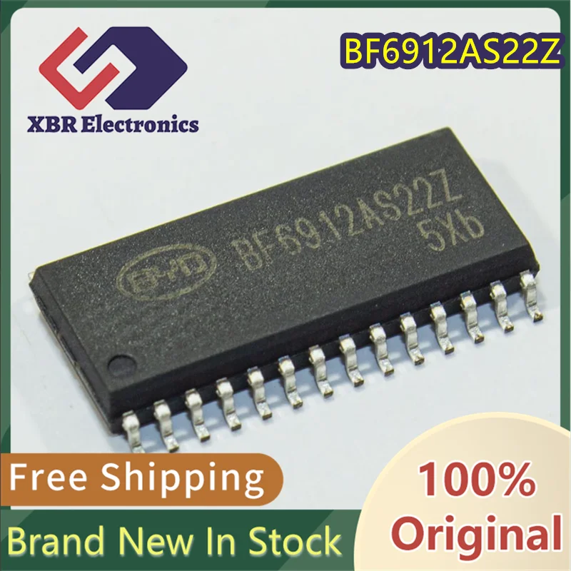 (10/50 pieces) BF6912AS22Z BF6912AS22 SOP-28 Capacitive Touch Chip IC Brand New Genuine Original In Stock