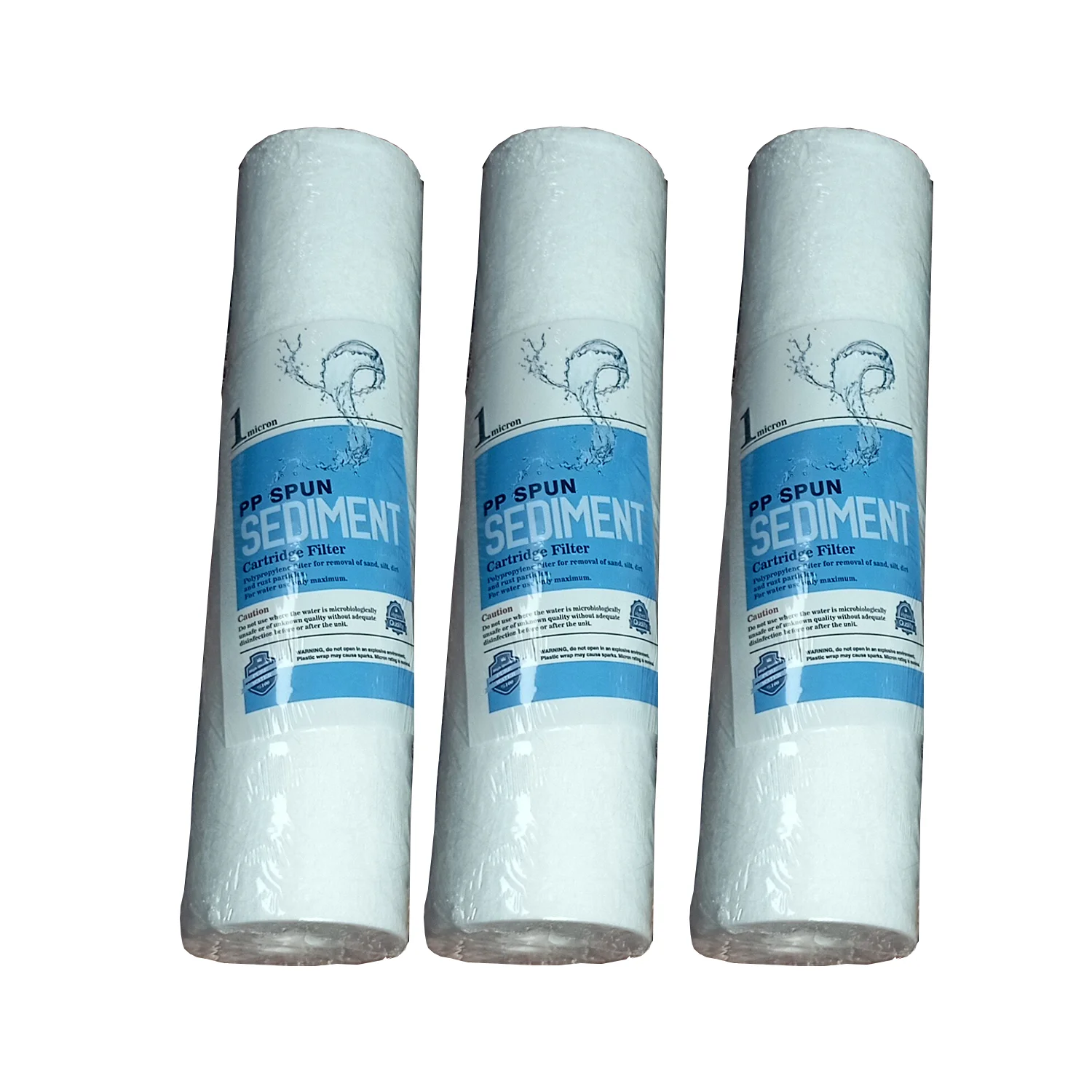 10 INCH5 Micron PPF/sediment water filter cartridge water purifier pre filter cartridge wholesale water treatment filter for aquarium reverse osmosis