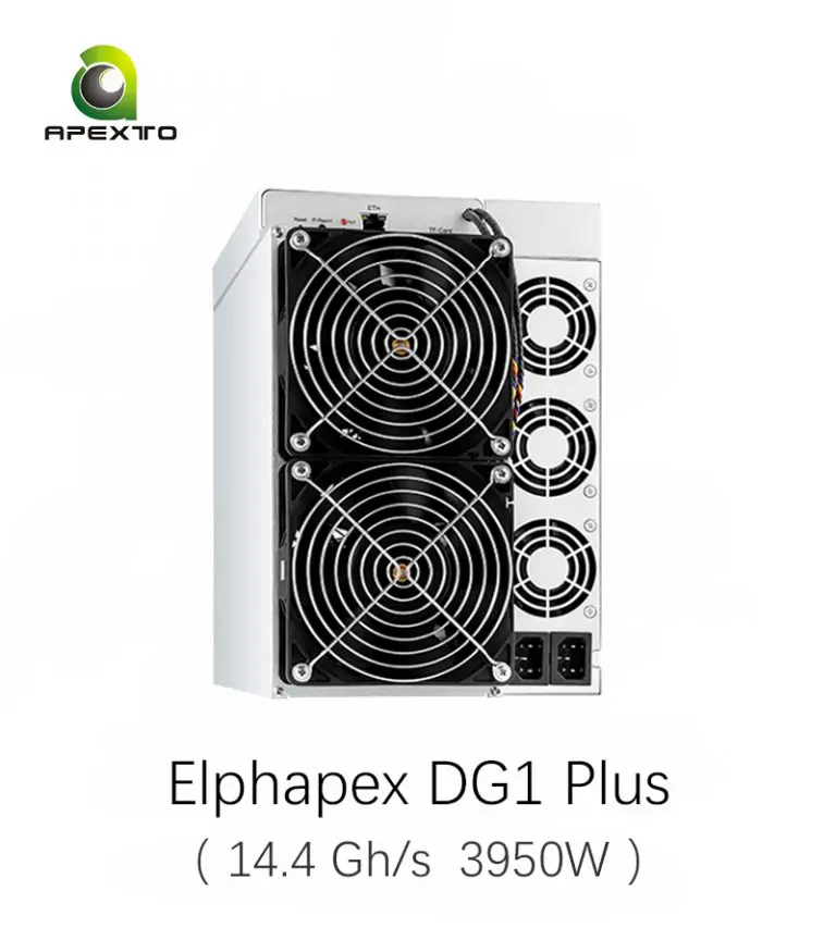 bBUY 8 GET 4 FREE ElphaPex DG 1+ 13GH/s 3920W LTC+DOGE Miner Scrypt Algorithm ASIC Mining