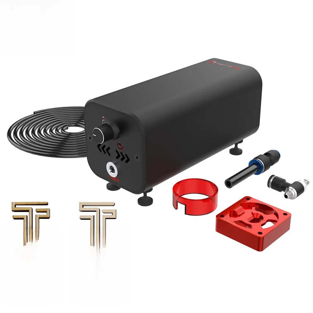 Szybka pompa powietrza Twotrees Air Assist z regulowanym przepływem powietrza kompatybilna z grawerem laserowym TTS-55/Atomstack A5 Pro/Sculpfun S9 — zdjęcie produktu 7