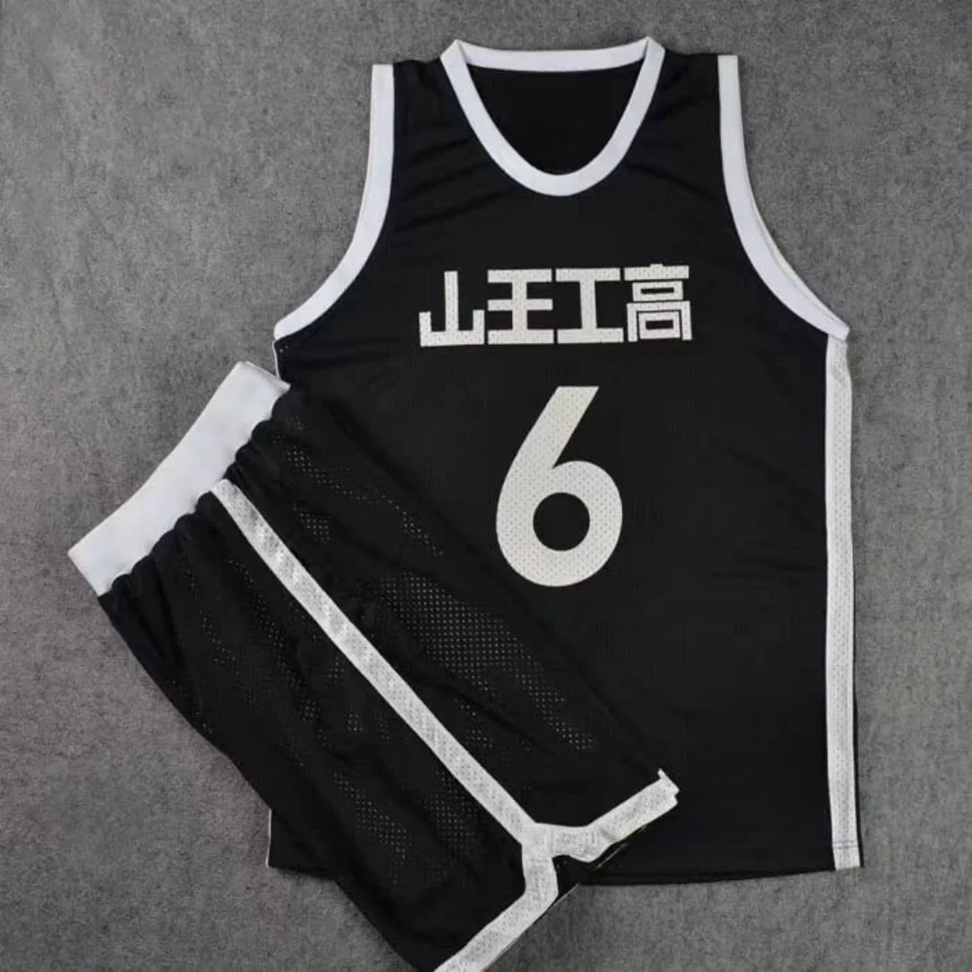 24 Anime Slam Dunk Basketball Jersey Summer Children/Adult Sport Training Wear Cheerleading Uniform Quick-Drying Athlete Uniform