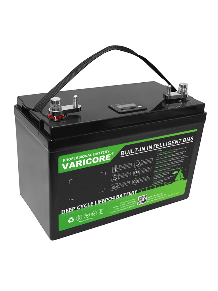 EU-Lagerbestand: 12V 120AH LiFePO4 Akku-Pack, 12,8V Lithium-Batterien für Wohnmobile, Golfcarts, Offroad, netzunabhängige Solar- und Windanlagen – steuerfrei