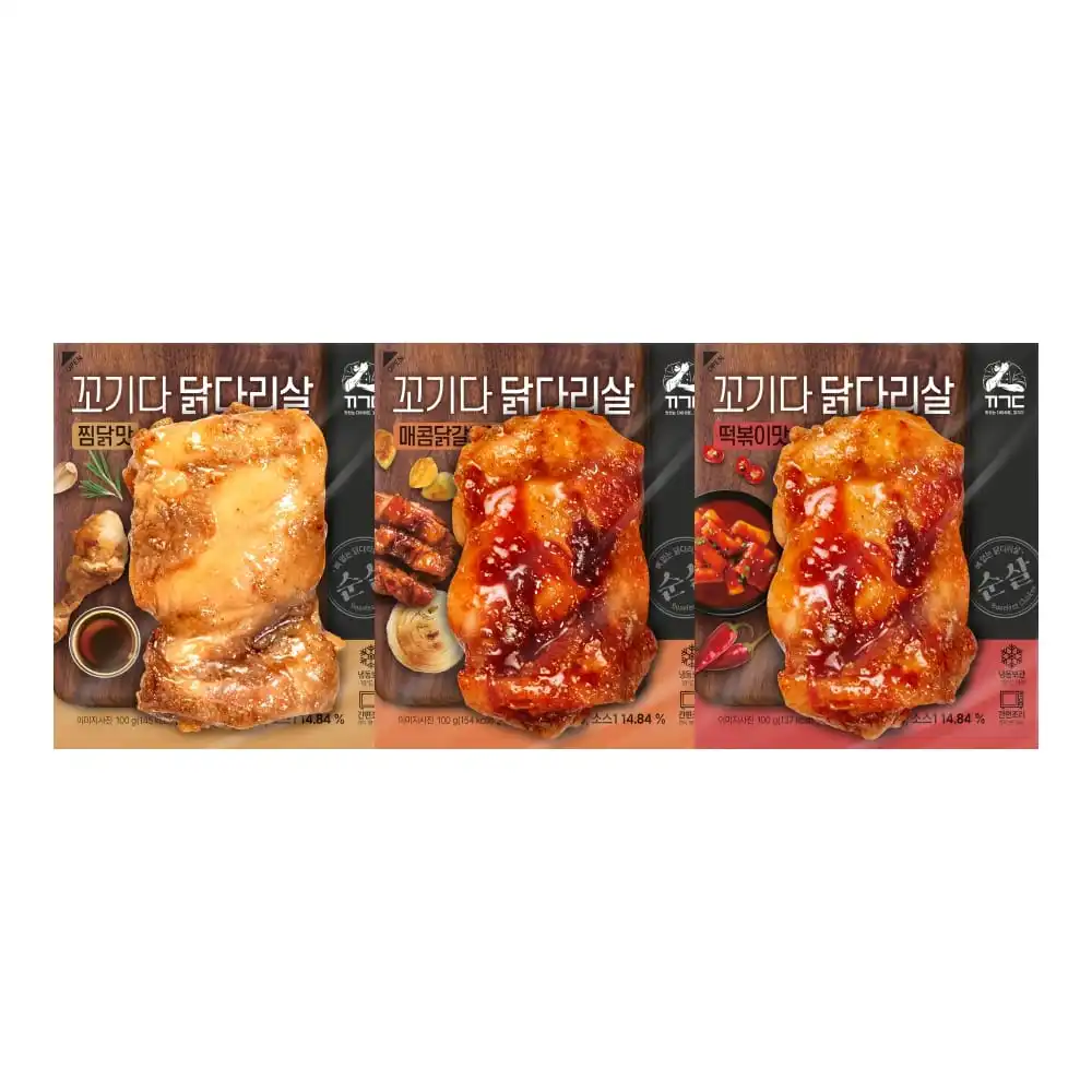 Muslos de Pollo Sin Hueso Gokida Health Diet, 12 Piezas