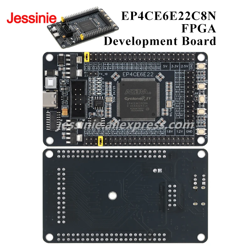 EP4CE6E22C8N FPGA EP4CE6E22 JTAG RAM276480 Bits System Core Learning Board Development Board Module for Arduino