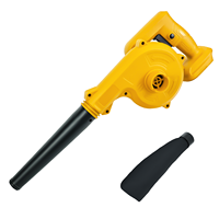 Cordless Leaf Blower for Dewalt 20V Battery Electric Jobsite Air Blower 2-in-1 Handle Electric Blower and Vacuum Cleaner