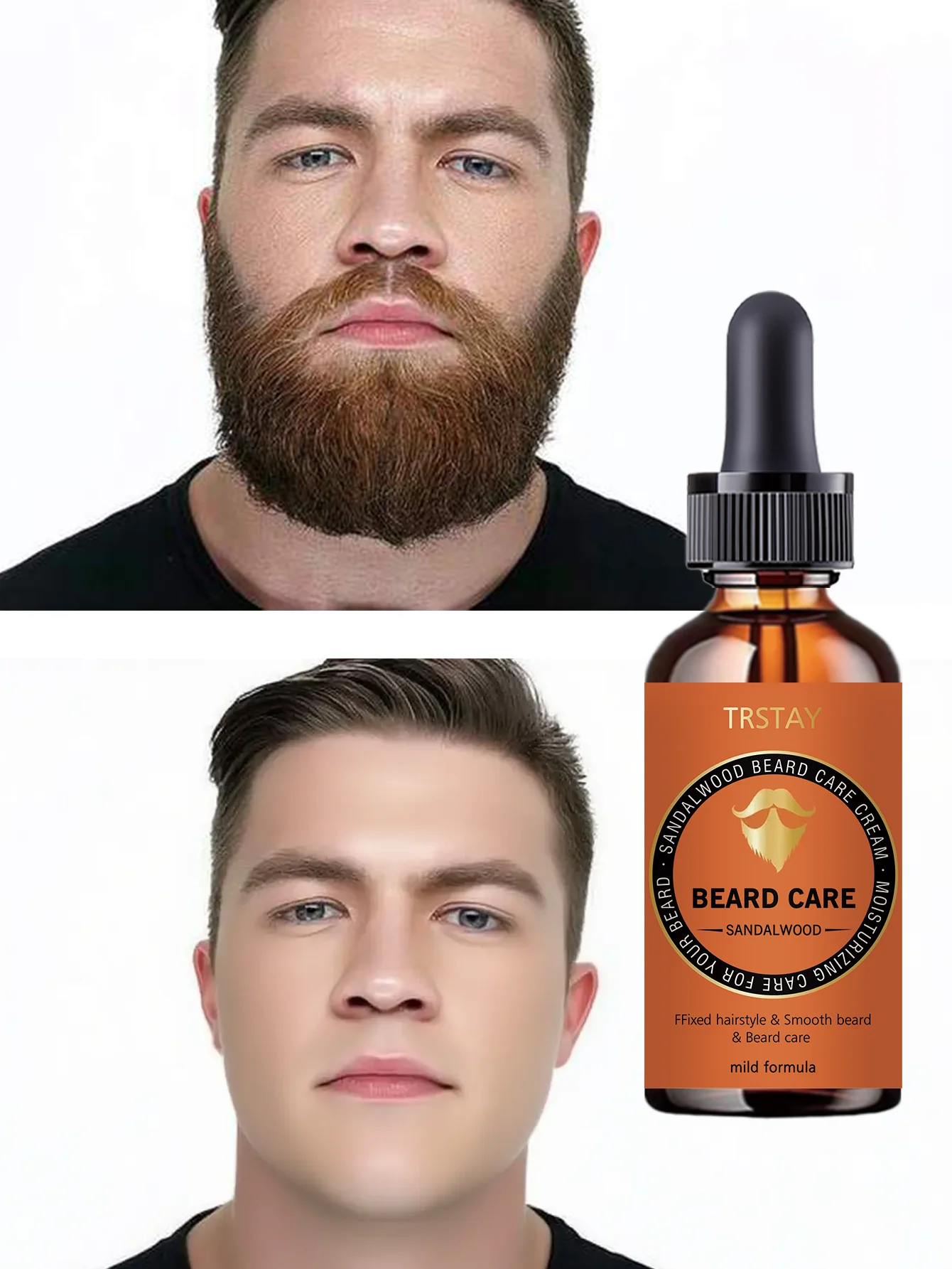 Beard Growth Oil Hydrating Moisturizing Care Stimulates Follicles Thicker Fuller Beard Reduces Breakage Split Ends Soothes Irrit - Image 6