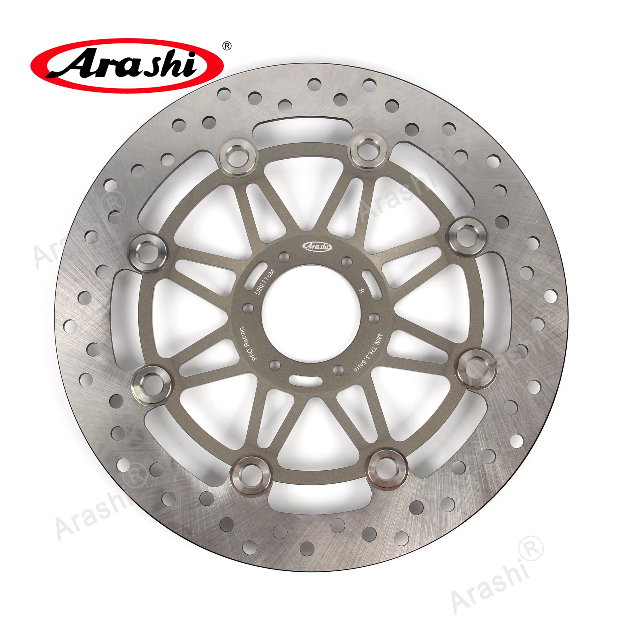 

ARASHI CNC Front Full-ротор плавающего тормозного диска для HONDA RS125GP 1998-2008 RS GP 125 1999 2000 2001 2002 2003 2004 2005 2006