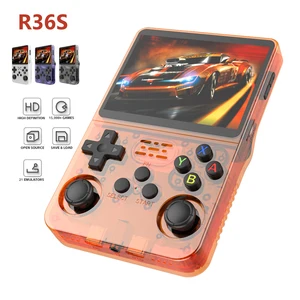 R36S RETRO Portable Video Console Bảng điều khiển, Hệ thống Linux, 3.5 6 Tủ cổ điển bán hàng chính - №6