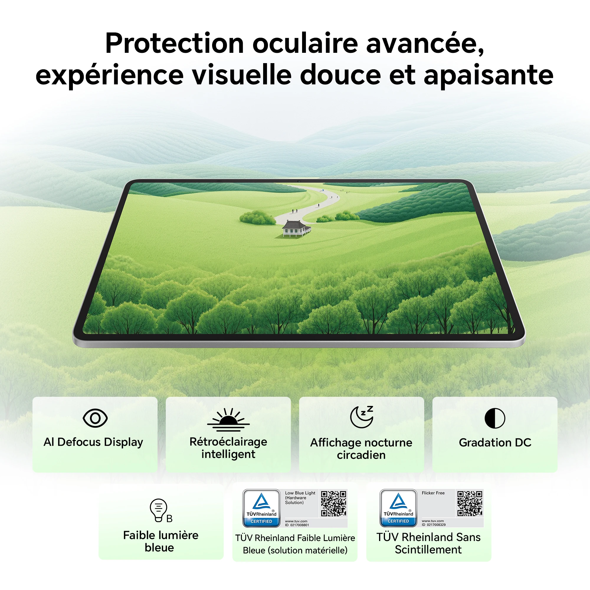 HONOR Pad 10, tablet versión europea, pantalla de 120 Hz 2,5K, Qualcomm Snapdragon 7 Gen 3, batería de 10100 mAh, cámara de 8 MP 6