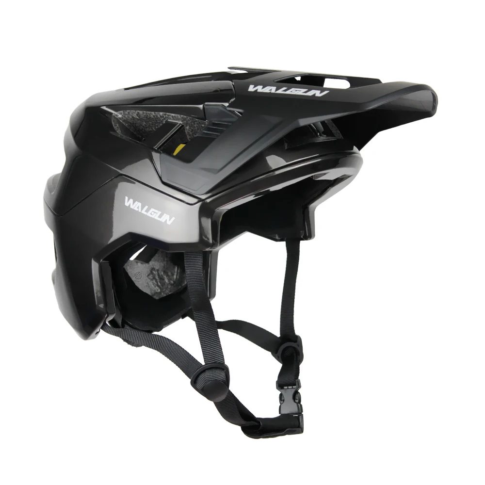 Trail Fahrradhelm MTB Mountain XC AM Fahrradhelm für Männer Frauen Erwachsene Offroad-Fahrradhelm mit Visier Enduro Fahrradhelme