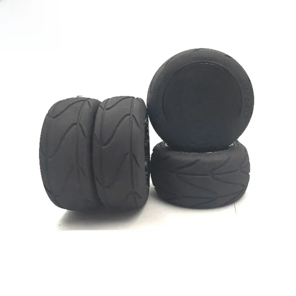 Voor of Achter op Road Wiel Kaal Band Set Fit voor 1/5 HPI ROVAN ROFUN KM BAJA 5B SS Truck Rc Auto speelgoed Onderdelen - afbeelding 2
