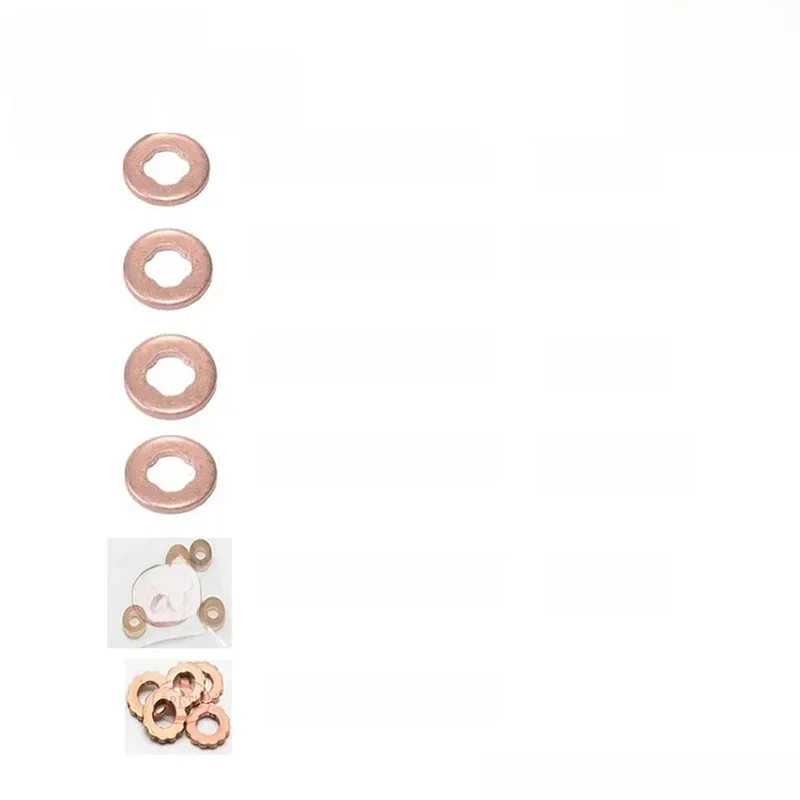 1 pièce F00VC17504 F00VC17505 F00VC17502 F00VC17503 F00VC17506 F00RJ01453 F00RJ02175 pour injecteur BOSCH, anneaux en cuivre, boucles d'oreilles