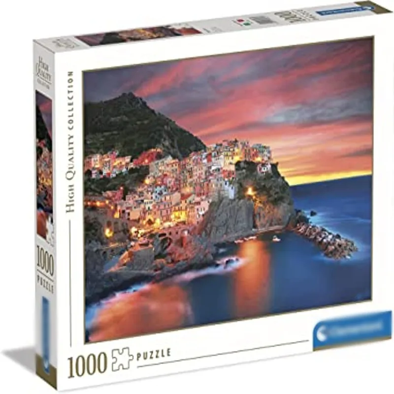 Hobby Store Cle 1000 Piece Puzzle Manarola 28.1 x 5.5 x 37 cm