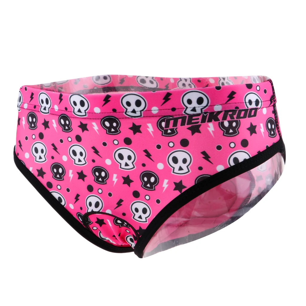 Womens 3D Gel Padded Cycling Bike Bicycle Briefs Underwear Shorts - Lightweight Breathable & Adsorbent for Outdoor Cycling