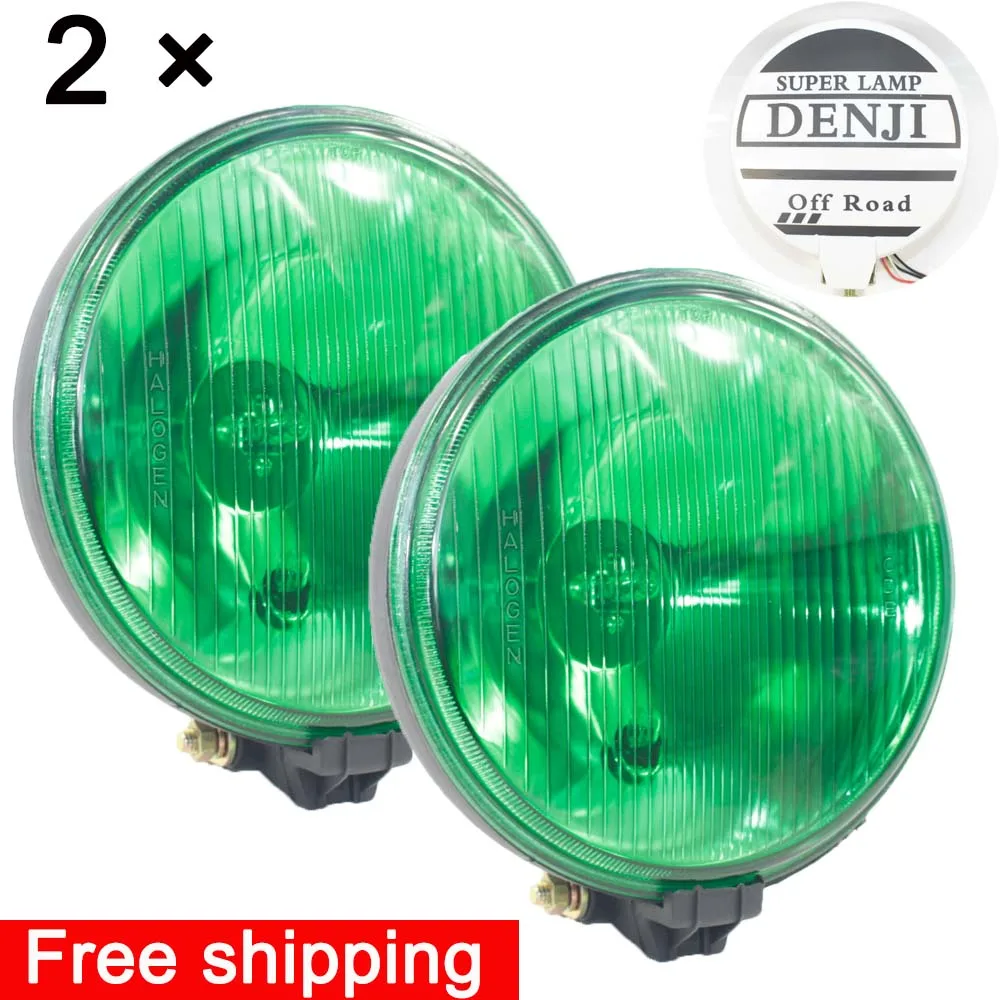 Replacement of HELLA High Quality 500 Series Green Lens Halogen Fog Lamp Kit *2PCS