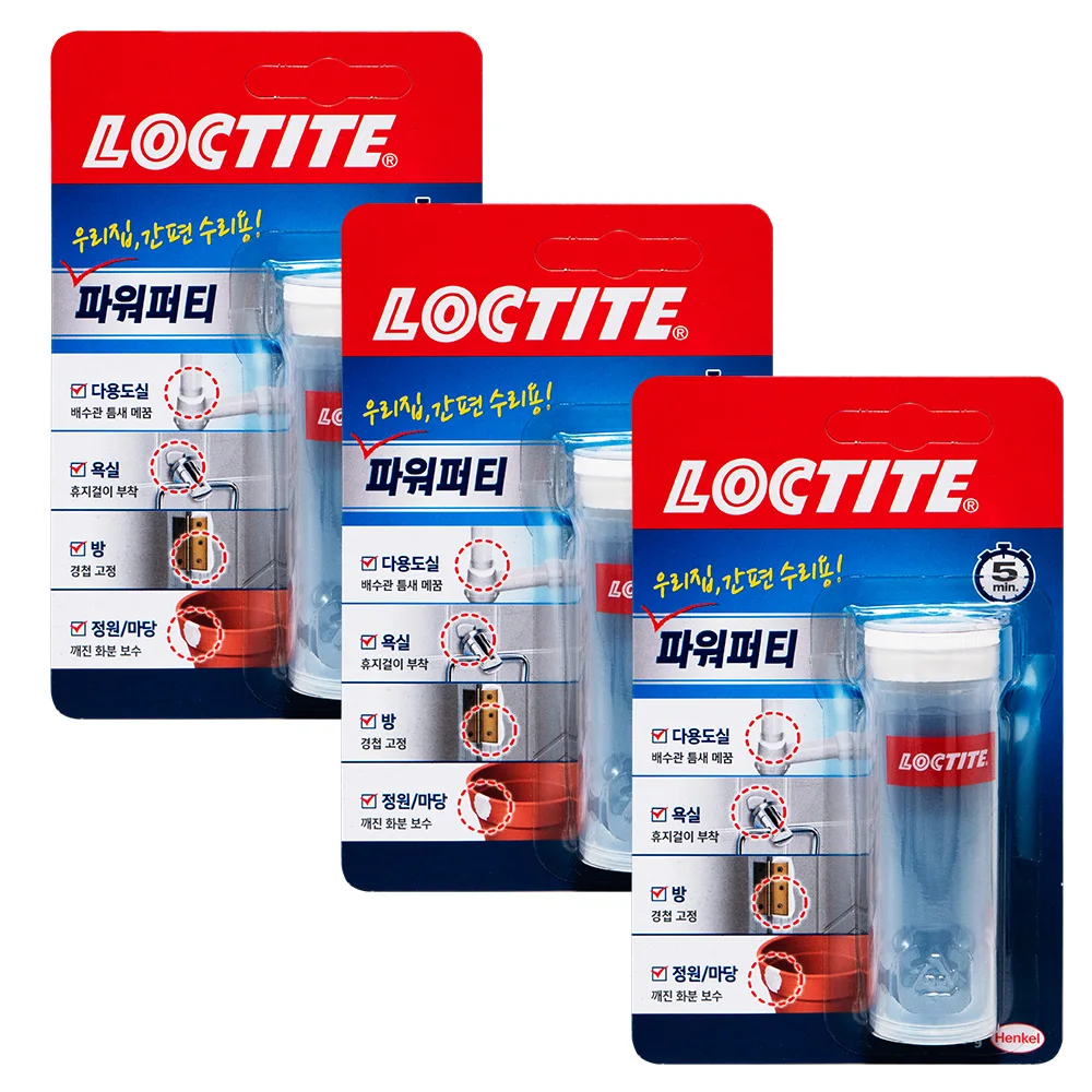 المعجون الإيبوكسي الصلب من هينكل ، رابطة المعجون ذات القوة الفائقة ، 48 جرام × 3 قطع