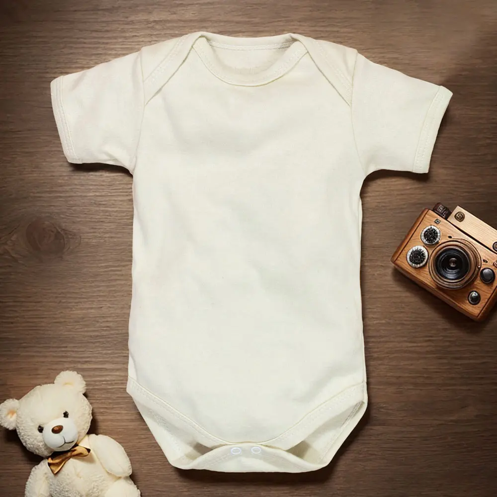 Baby Body Short Sleeve Suedine Basic up to 12 Months