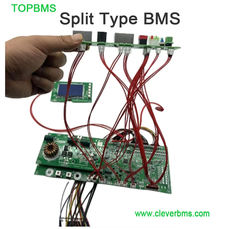 TOPBMS LiFePo4 BMS 12S 36V 16S 48V li-ion BMS 10S 13S 100A 150A RS485 CANBus Inverter DEYE GROWATT SPh GOODWE PYLON LuxPower