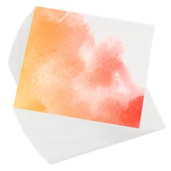 100/300Pcs 110lb/230GSM Pure Cotton Watercolor Paper Water Coloring Paint Paper for Art Painting Watercolor Drawing Art Supplies