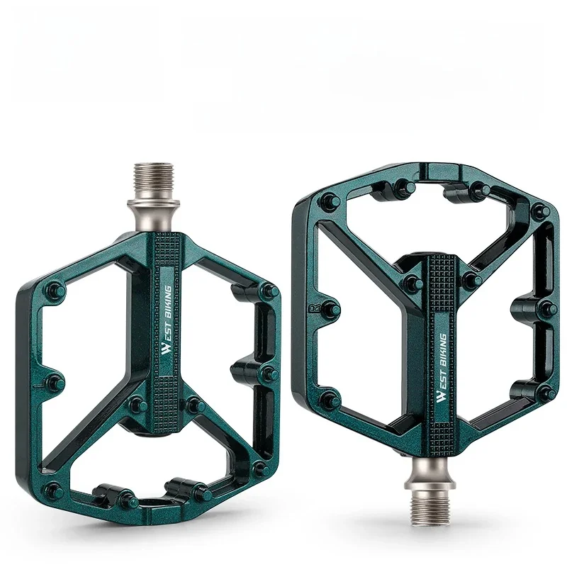 AliExpress West Biking WEST BIKING Bicycle Pedals Ultralight 3 Bearings Non-Slip MTB Pedal BMX MTB Road Bike Sealed Bearing 9/16" Bike Pedal Bike Parts
