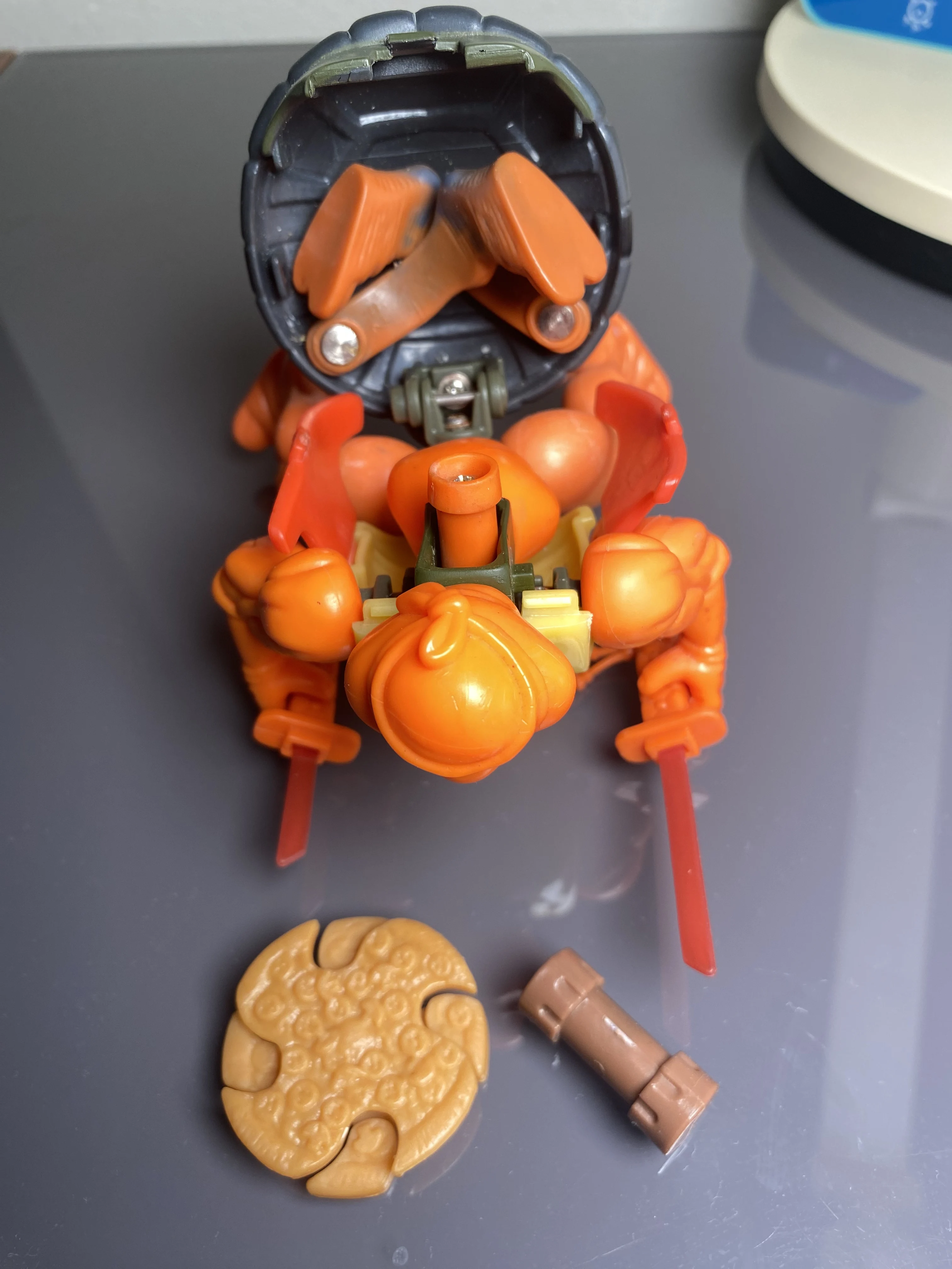 TMNT 4.25 pouces figurine rare moule original joint mobile moule original figurine d'action numérique