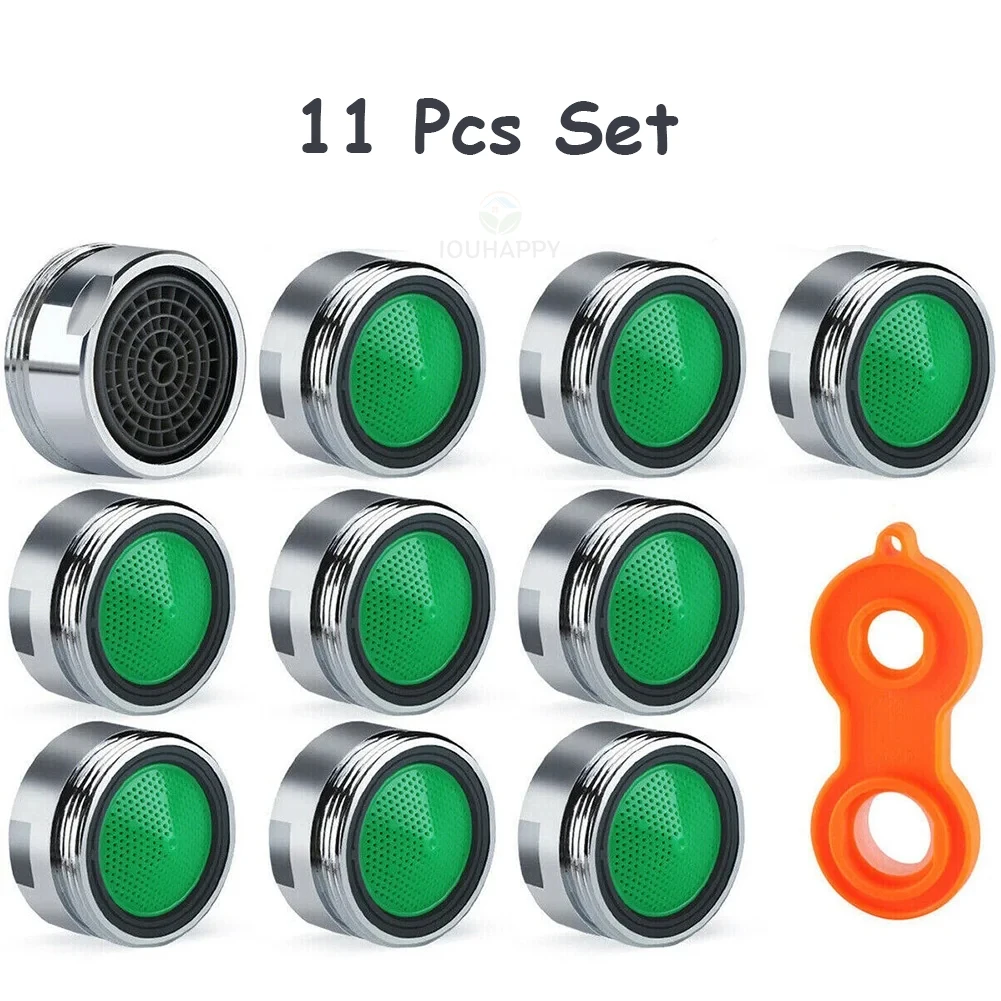 

10pcs 24mm ABS Faucet Aerator M20/M22/M24/M28 For Kitchen Home Cleaning Water Quality Filtering Sediment Shower Accessories