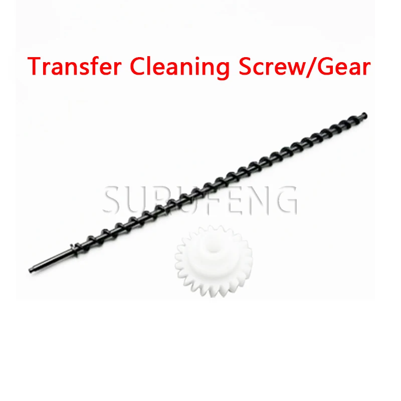 Transfer Belt Cleaning Assy Auger with Gear for Kyocera M5521 M5526 P5018 P5021 P5026 5521 5526 5018 5021 5026 Drum Unit Screw