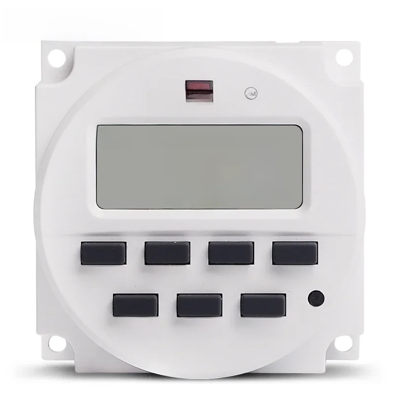 Minuterie numérique LCD TM618SH, intervalle de 1 seconde, 5V, 12V, 24V, 110V, 220V, 7 jours, relais temporisé Programmable hebdomadaire avec compte à rebours